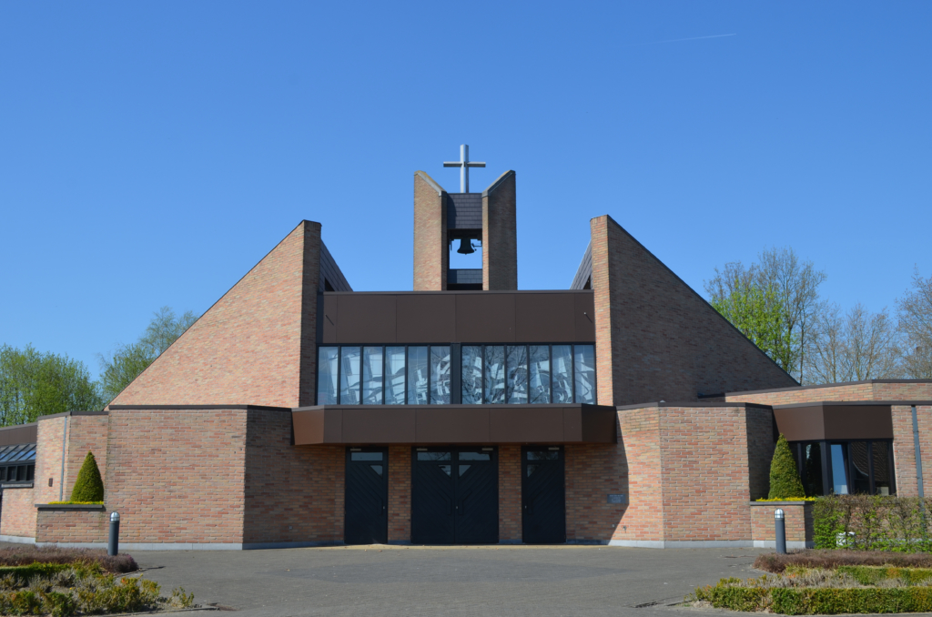 modern church building