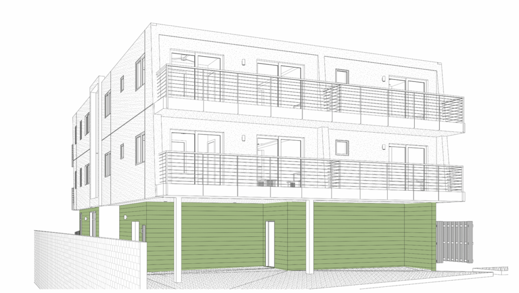 An experienced developer and repeat Fidelis client needed funding to construct 12 new apartment units behind an existing single-family home, converting the property into a 13-unit multifamily investment in an excellent San Diego neighborhood.