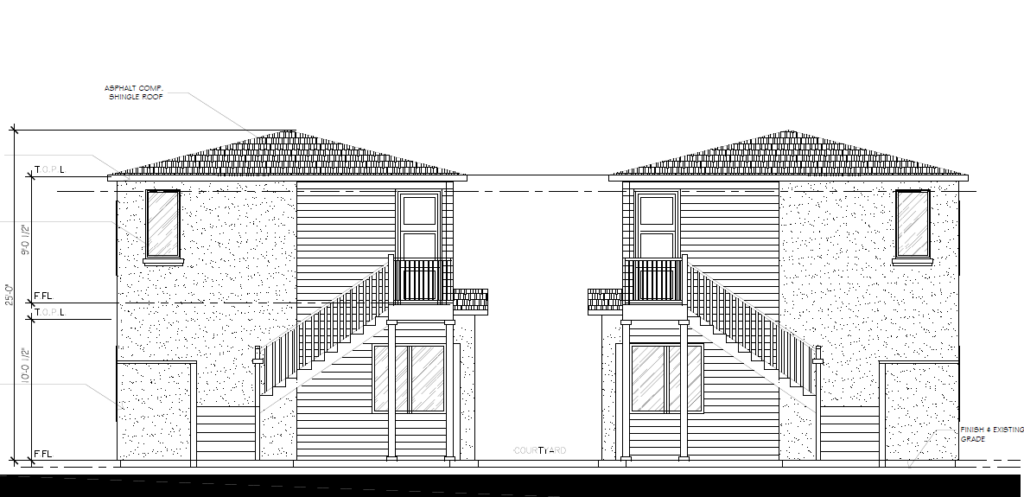 An experienced developer needed financing to acquire a fully entitled infill site and fund the ground-up addition of 12 ADUs to an existing duplex, creating 14 rental units in the community of Normal Heights in San Diego.